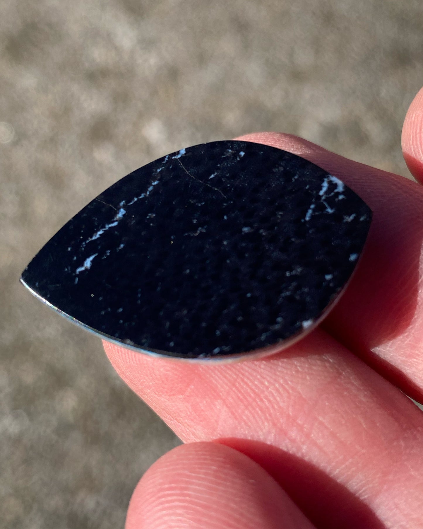 Agat Dublett, Cabochon - 30.1ct