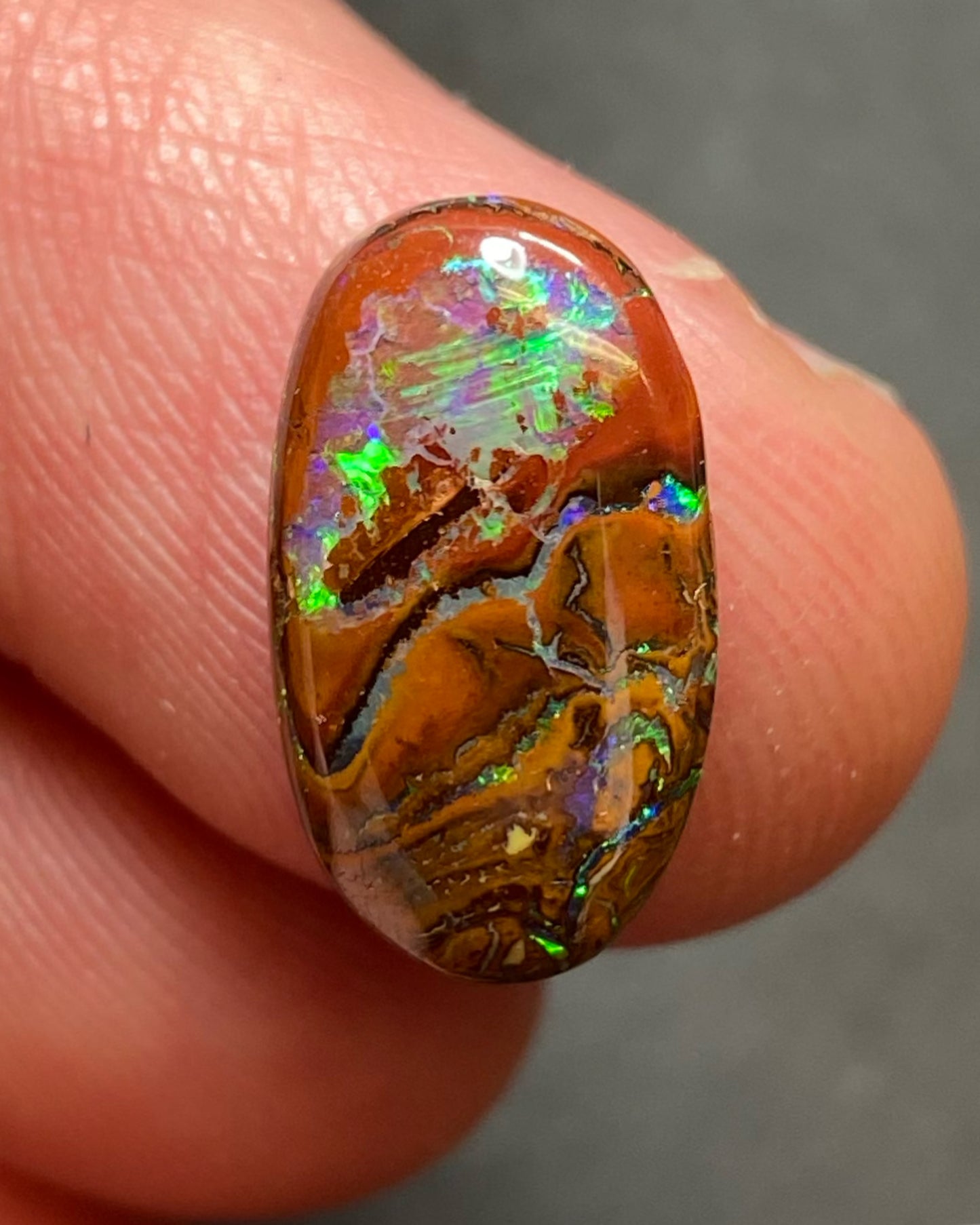Boulder Opal, Cabochon - 5.1ct